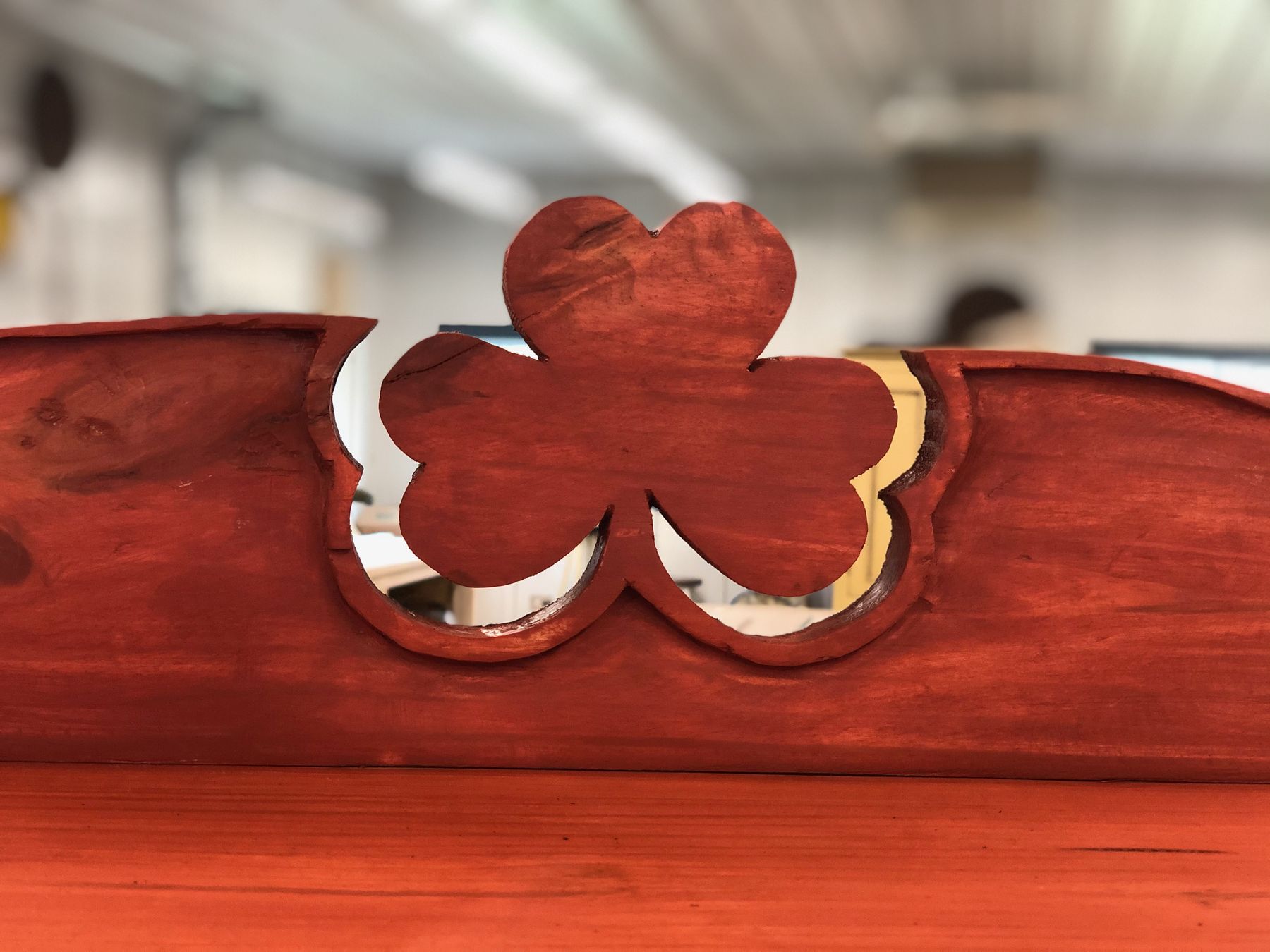 Shamrock Bookcase, view 4