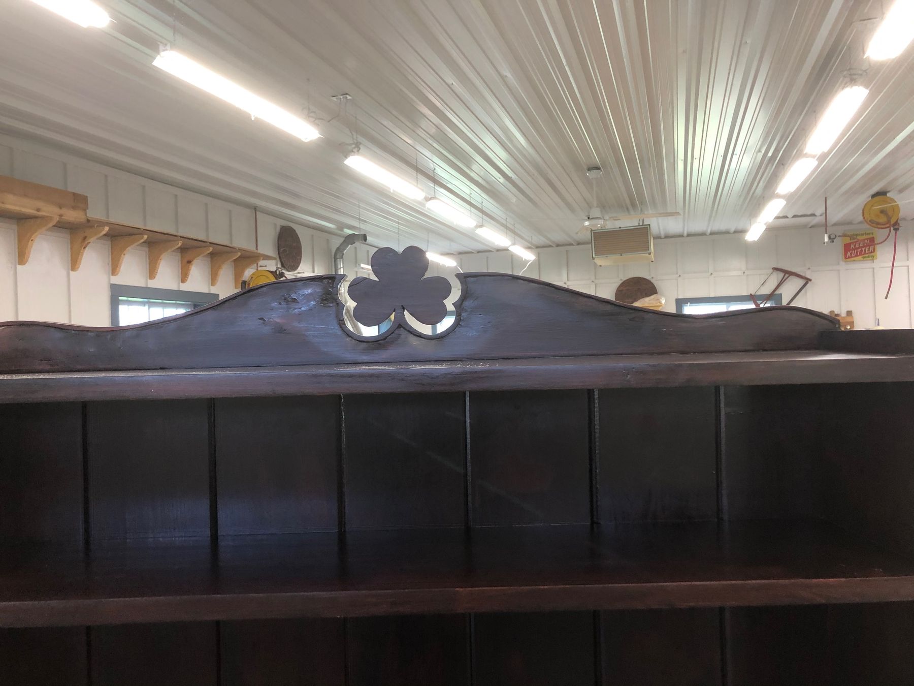 Shamrock Bookcase, view 2